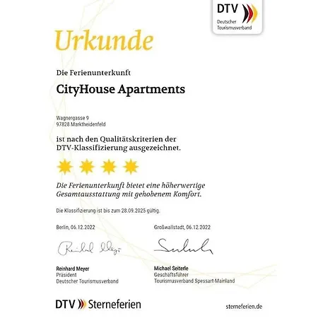 Nyaraló Cityhouse Wg 9 Marktheidenfeld